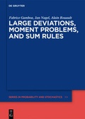 Cover: Large Deviations, Moment Problems, and Sum Rules - De Gruyter