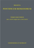 Cover: Regesta Pontificum Romanorum - Vandenhoeck & Ruprecht