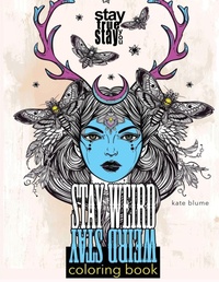 Enlarge image Cover: Stay Weird Coloring Book - Page-Addie Press
