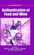 Cover: Authentication of Food and Wine - Oxford University Press Inc