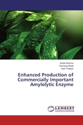 Cover: Enhanced Production of Commercially Important Amylolytic Enzyme - LAP Lambert Academic Publishing