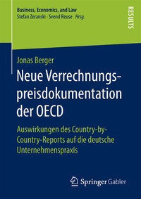 Abbildung von: Neue Verrechnungspreisdokumentation der OECD - Springer Gabler