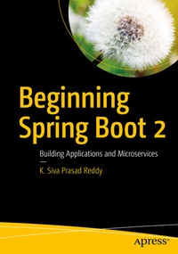 Enlarge image Cover: Beginning Spring Boot 2 - Apress