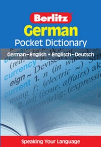 Enlarge image Cover: Berlitz Pocket Dictionary German - Langenscheidt