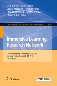 Enlarge image Cover: Immersive Learning Research Network - Springer