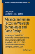 Cover: Advances in Human Factors in Wearable Technologies and Game Design - Springer