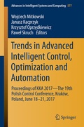 Cover: Trends in Advanced Intelligent Control, Optimization and Automation - Springer