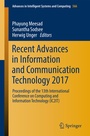 Cover: Recent Advances in Information and Communication Technology 2017 - Springer