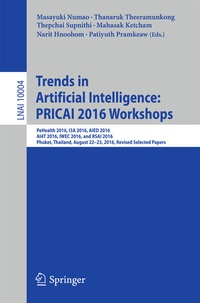 Abbildung von: Trends in Artificial Intelligence: PRICAI 2016 Workshops - Springer