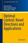 Cover: Optimal Control: Novel Directions and Applications - Springer
