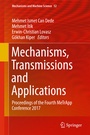 Cover: Mechanisms, Transmissions and Applications - Springer
