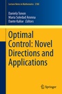 Cover: Optimal Control: Novel Directions and Applications - Springer