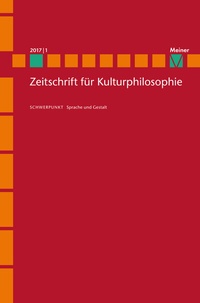 Enlarge image Cover: Sprache und Gestalt - Meiner