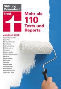 Abbildung von: test Jahrbuch 2018 - Stiftung Warentest