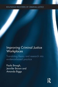 Cover: Improving Criminal Justice Workplaces - Routledge