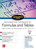 Cover: Schaum's Outline of Mathematical Handbook of Formulas and Tables, Fifth Edition - McGraw-Hill Education