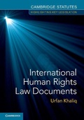 Cover: International Human Rights Law Documents - Cambridge University Press