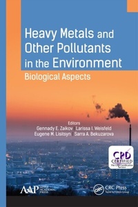 Abbildung von: Heavy Metals and Other Pollutants in the Environment - Apple Academic Press Inc.