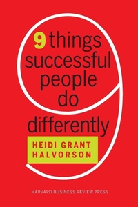 Enlarge image Cover: Nine Things Successful People Do Differently - Harvard Business Review Press