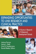 Cover: Expanding Opportunities to Link Research and Clinical Practice - Information Age Publishing