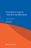 Bild: Contract Law in the Slovak Republic - Kluwer Law International