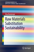 Cover: Raw Materials Substitution Sustainability - Springer