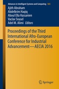 Cover: Proceedings of the Third International Afro-European Conference for Industrial Advancement - AECIA 2016 - Springer