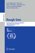 Cover: Rough Sets - Springer