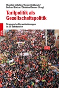Cover: Tarifpolitik als Gesellschaftspolitik - VSA