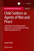 Cover: Child Soldiers as Agents of War and Peace - T.M.C. Asser Press