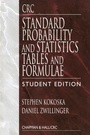 Cover: CRC Standard Probability and Statistics Tables and Formulae, Student Edition - CRC Press