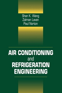 Enlarge image Cover: Air Conditioning and Refrigeration Engineering - CRC Press