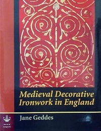 Enlarge image Cover: Medieval Decorative Ironwork in England - Society of Antiquaries of London