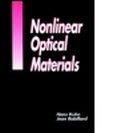 Cover: Nonlinear Optical Mtls - CRC Press