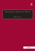 Cover: Performing Baroque Music - Scolar Press