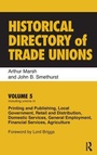 Cover: Historical Directory of Trade Unions - Ashgate Publishing Limited