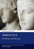 Cover: Aristotle: On Sleep and Dreams - Aris & Phillips Ltd