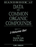 Cover: Handbook of Data on Common Organic Compounds - CRC Press