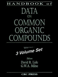 Enlarge image Cover: Handbook of Data on Common Organic Compounds - CRC Press