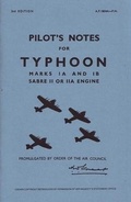 Bild: Typhoon IA & IB Pilot's Notes - Air Data Publications