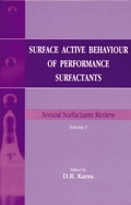 Cover: Surface Active Behaviour of Performance Surfactants - Blackwell