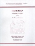 Cover: Mereruka and his Family Part III.1 - Australian Centre for Egyptology
