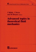 Cover: Advanced Topics in Theoretical Fluid Mechanics - CRC Press