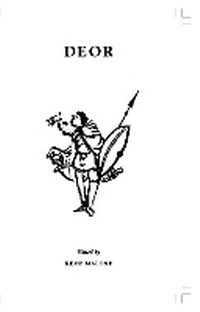 Enlarge image Cover: Deor - University of Exeter Press