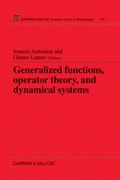 Cover: Generalized Functions, Operator Theory, and Dynamical Systems - Chapman & Hall/CRC