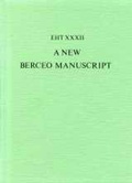 Cover: New Berceo Manuscript - University of Exeter