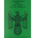 Cover: Government, Party and People in Nazi Germany - University of Exeter Press