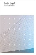 Cover: Caroline Bergvall - Middling English - John Hansard Gallery