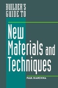Cover: Builder's Guide to New Materials & Techniques - McGraw-Hill Inc.,US