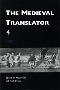 Enlarge image Cover: Medieval Translator IV - University of Exeter Press